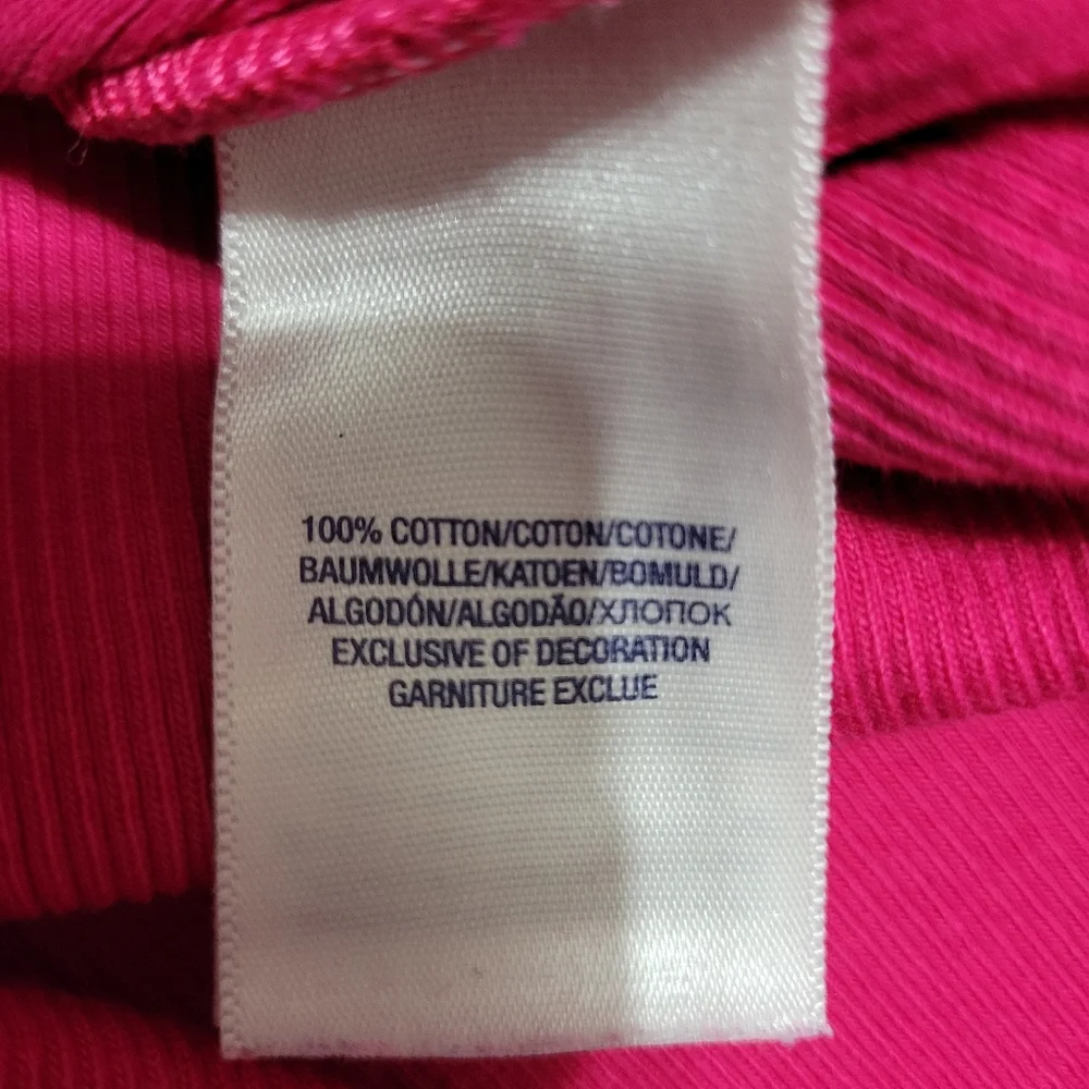 Baby Ralph Lauren Pink Ribbed Sleeveless Dress Size 18M